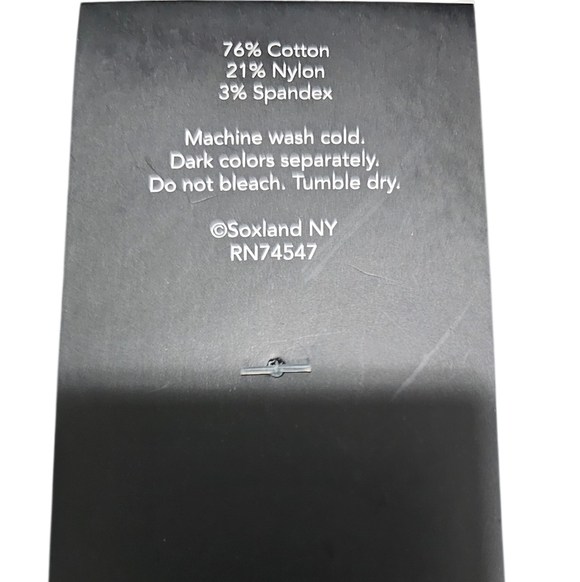 Davco Men's Black Socks with Rainbow Palm Trees, New! - Picture 4 of 4